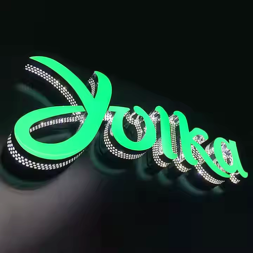 Professional Manufacturer Business Letters Home Decor Words Restaurant Signage Expert Stainless Steel Light Word Custom